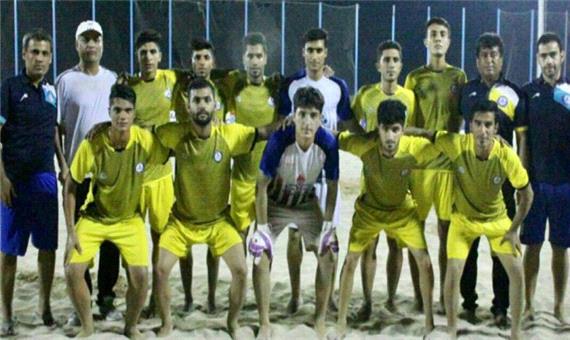 مسابقات فوتبال ساحلی امیدهای کشور با قهرمانی پارس جنوبی بوشهر در اردکان پایان یافت