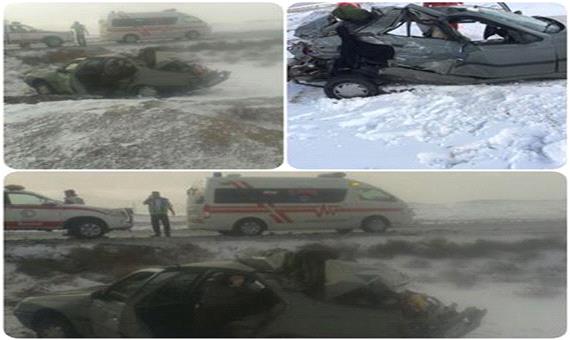 واژگونی خودرو در اردکان  یزد، سه کشته و 2 مصدوم برجا گذاشت