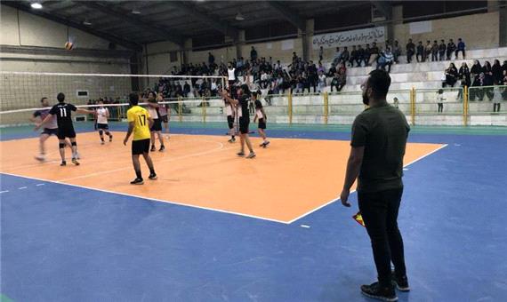 لیگ والیبال قهرمانی استان یزد آغاز شد