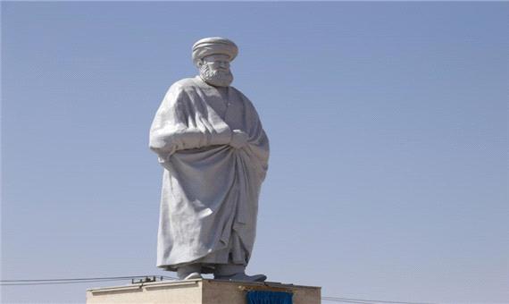 مجسمه شیخ محمدتقی بافقی در بافق رونمایی شد