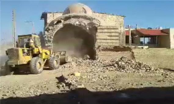 معاون میراث فرهنگی یزد به تخریب یک سازه قدیمی واکنش نشان داد