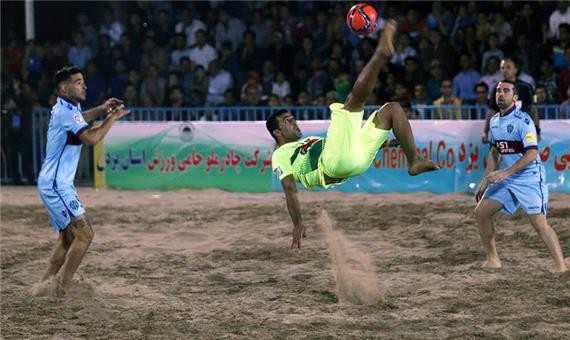 تیم فوتبال ساحلی اردکان از بوشهر شکست خورد