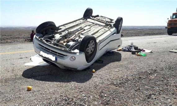 واژگونی، عامل 51 درصد فوتی های حوادث رانندگی در یزد است