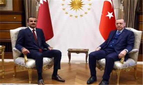 هدیه مجلل امیر قطر به اردوغان+تصاویر