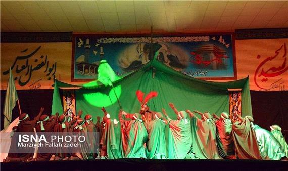اجرای نوا نمایش «کربلا به روایت آسمان» در ابركوه
