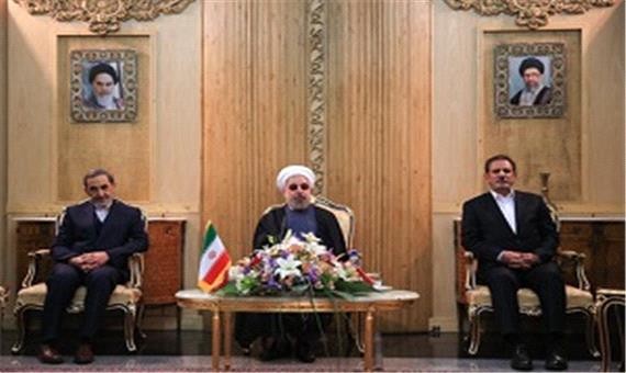 روحانی قبل از ترک تهران با مردم سخن گفت