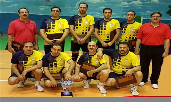 والیبالیست‌های بهزیستی یزد قهرمان کشور شدند