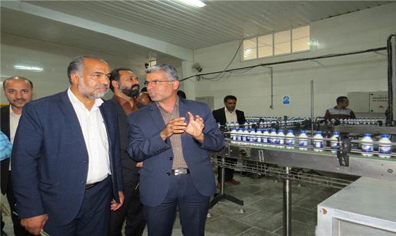 یک شرکت تولید مواد لبنی ابرکوه واحد برتر صنایع غذایی یزد شد