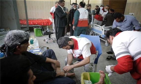 خدمات‌رسانی هلال احمر یزد به بیش از 32000 زائر حسینی