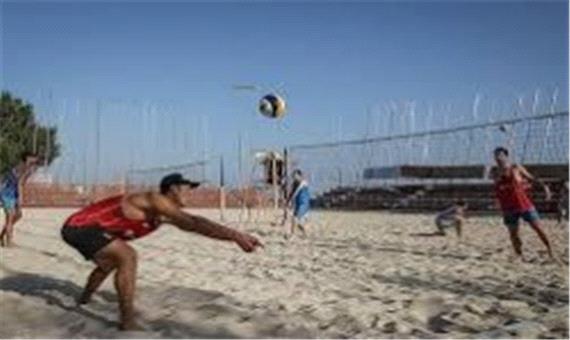 برگزاری مسابقات والیبال ساحلی ویژه آقایان در کیش
