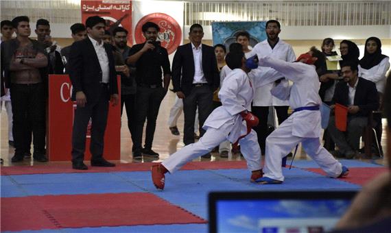 برگزاری مسابقات کاراته سبک شوتوکان کاراته IKD ایران در یزد