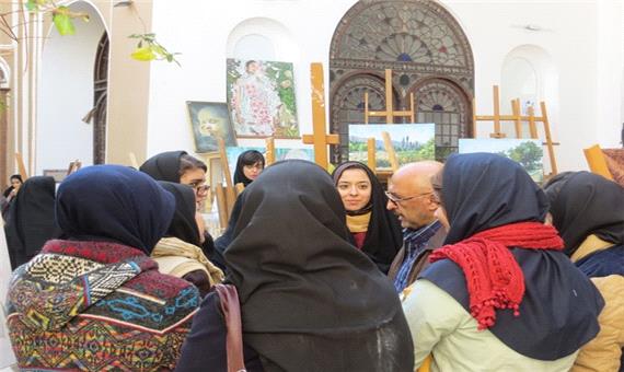 برگزاری کارگاه خلق آثار هنری با حضور عبدالحمید قدیریان در یزد