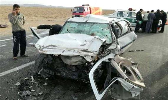 حادثه رانندگی در مهریز 2 زخمی بر جا گذاشت