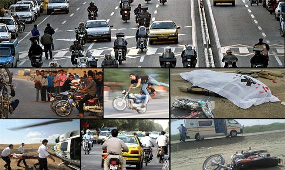 رالی موتوری در خیابان‌های یزد/وقتی پای قانون می‌لنگد