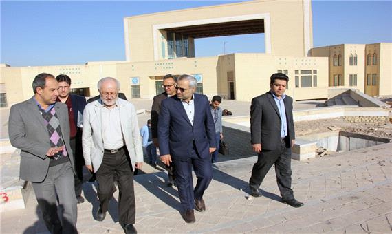 تحویل موقت طرح کتابخانه مرکزی یزد به نهاد کتابخانه‎های کشور
