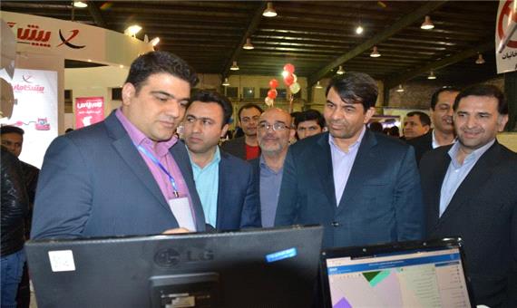 بازدید استاندار از غرفه شهرداری یزد در سیزدهمین نمایشگاه فناوری اطلاعات و ارتباطات