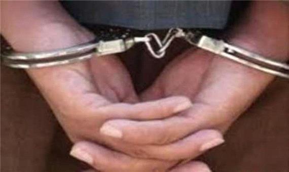 سارق آهن آلات در بافق دستگیر شد