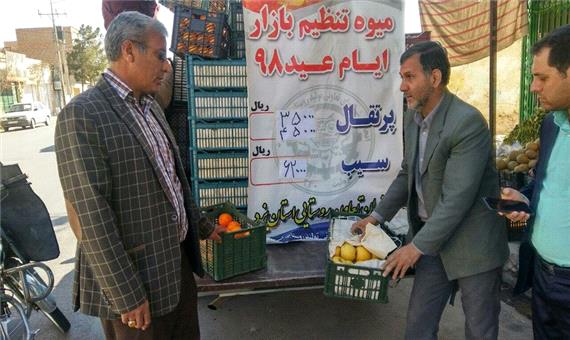 61 تن میوه برای تامین نیاز بازار شب عید ابرکوه تامین شد