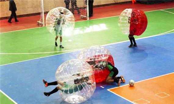 مشارکت بخش خصوصی برای رونق فوتبال حبابی در یزد ضرورت دارد