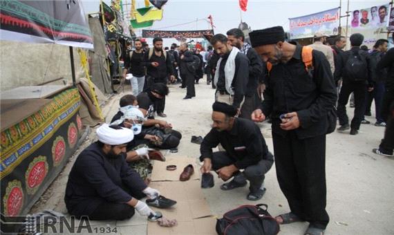 1700 شهروند استان یزد به زائران اربعین حسینی خدمات رسانی می کنند